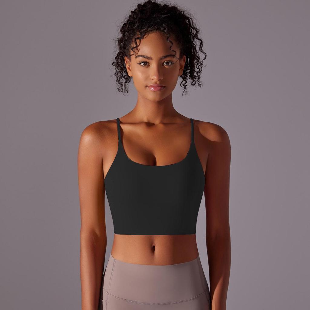 2026 Europäisches & Amerikanisches Schmal geschnittenes Weißes Crop-Top mit Dünnen Trägern