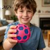 Hand Kneading Toy Colorful Grid Stress Ball, TPR Slow Rising Fidget for Anxiety Relief, Palm-sized Reliever Soft Squeeze Decompression