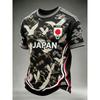 2026 Edition Japanese Fans Football Training T-Shirt - 3D Digital Printing - Comfortable and Breathable - Family Clothing