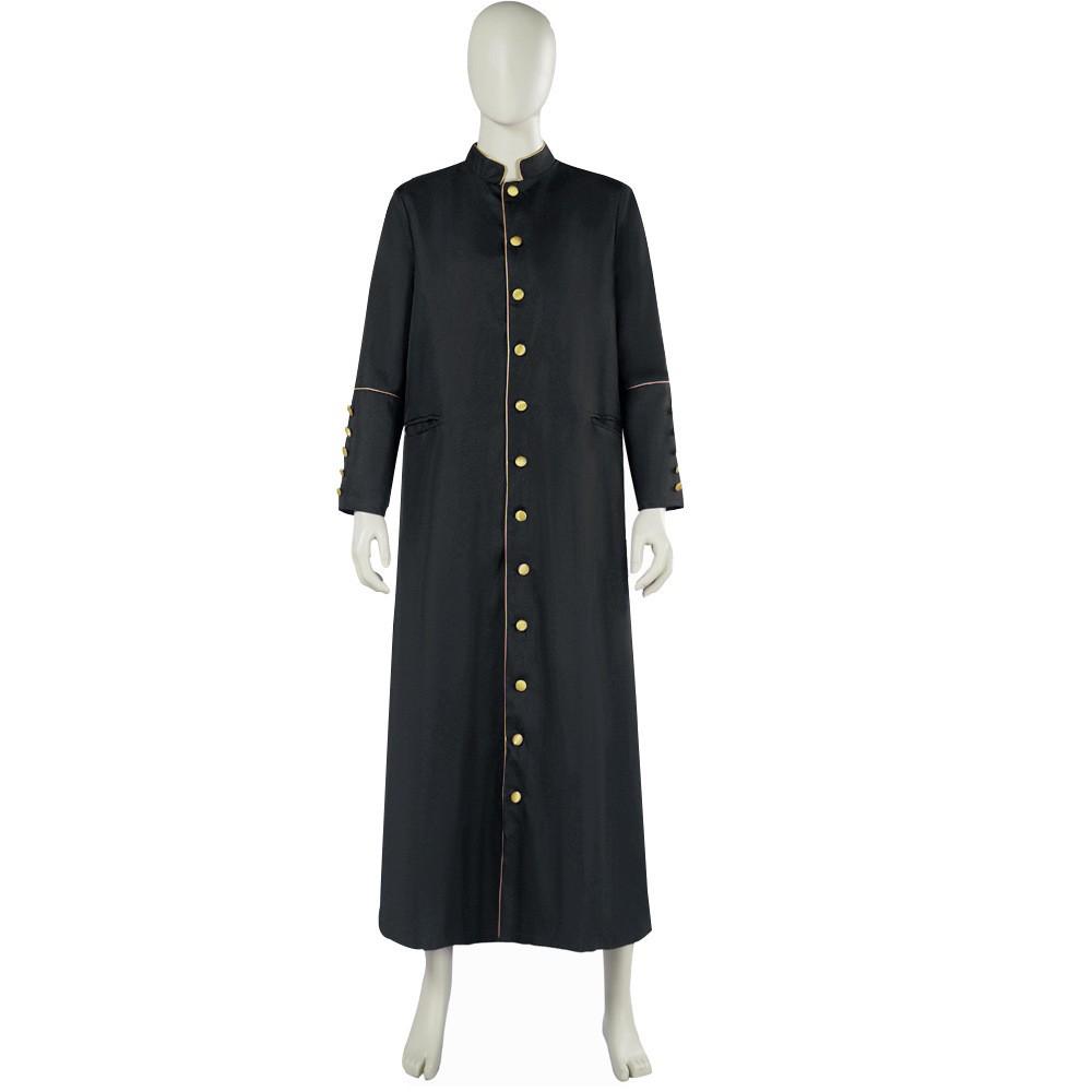 Mantello Medievale da Mago con Cappuccio: Robe Cosplay a Maniche Lunghe 5 Colori