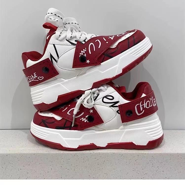 

Новые оригинальные модные кеды, модные дышащие, в цветовой гамме, универсальные, на двойных ремешках, мужские и женские одинаковые, повседневные кеды для скейтборда 44