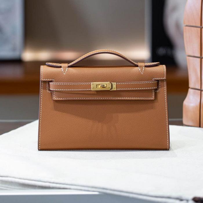 Tasche Damen 2026 Neu Palmenmuster Rindsleder 22cm Mini Generation Kai-Li Mode Tragbar Echtes Leder Damen-Tasche