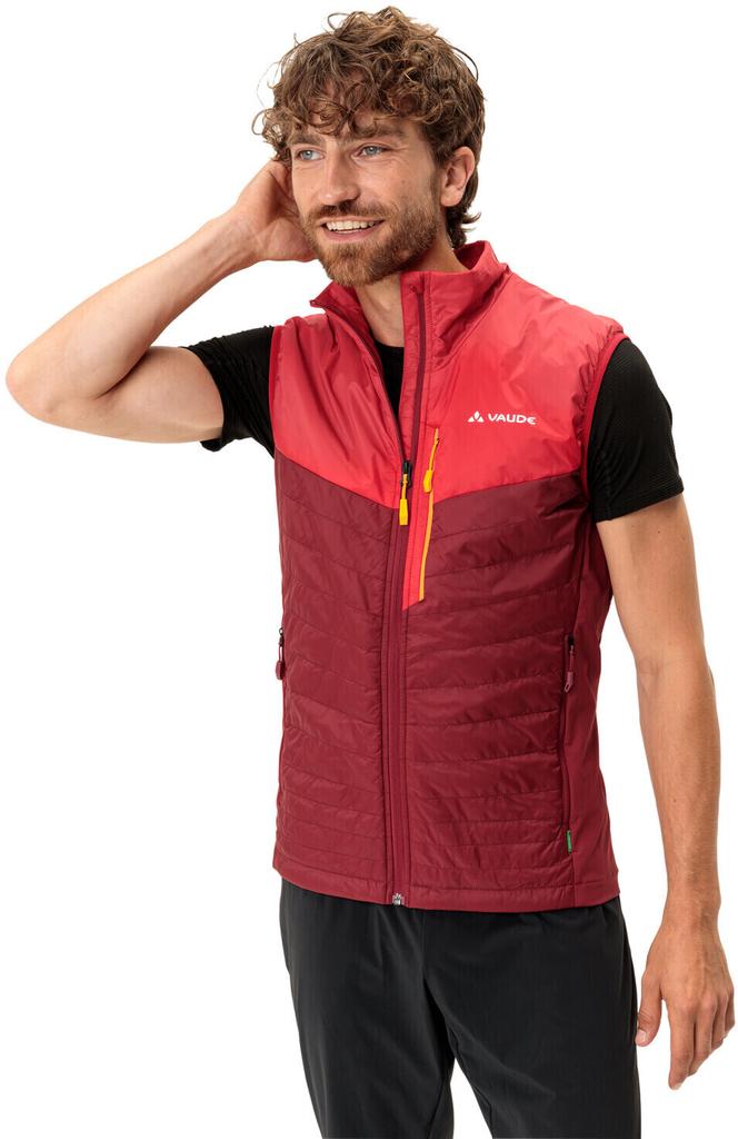 VAUDE Мужская куртка Freney Hybrid Vest III кармин