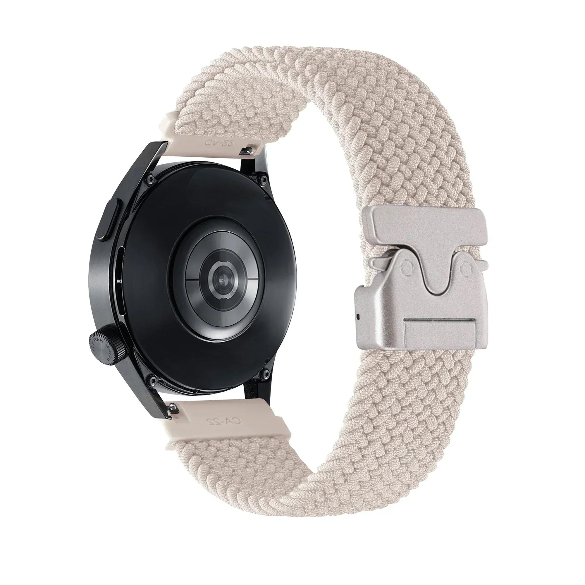 

Нейлоновый ремешок 20 мм 22 мм для Suunto 9 Peak Pro/Suunto 5 3, Спортивный ремешок для Suunto OCEAN/Vertical/RACE, Мягкий плетеный ремешок для часов 20mm
