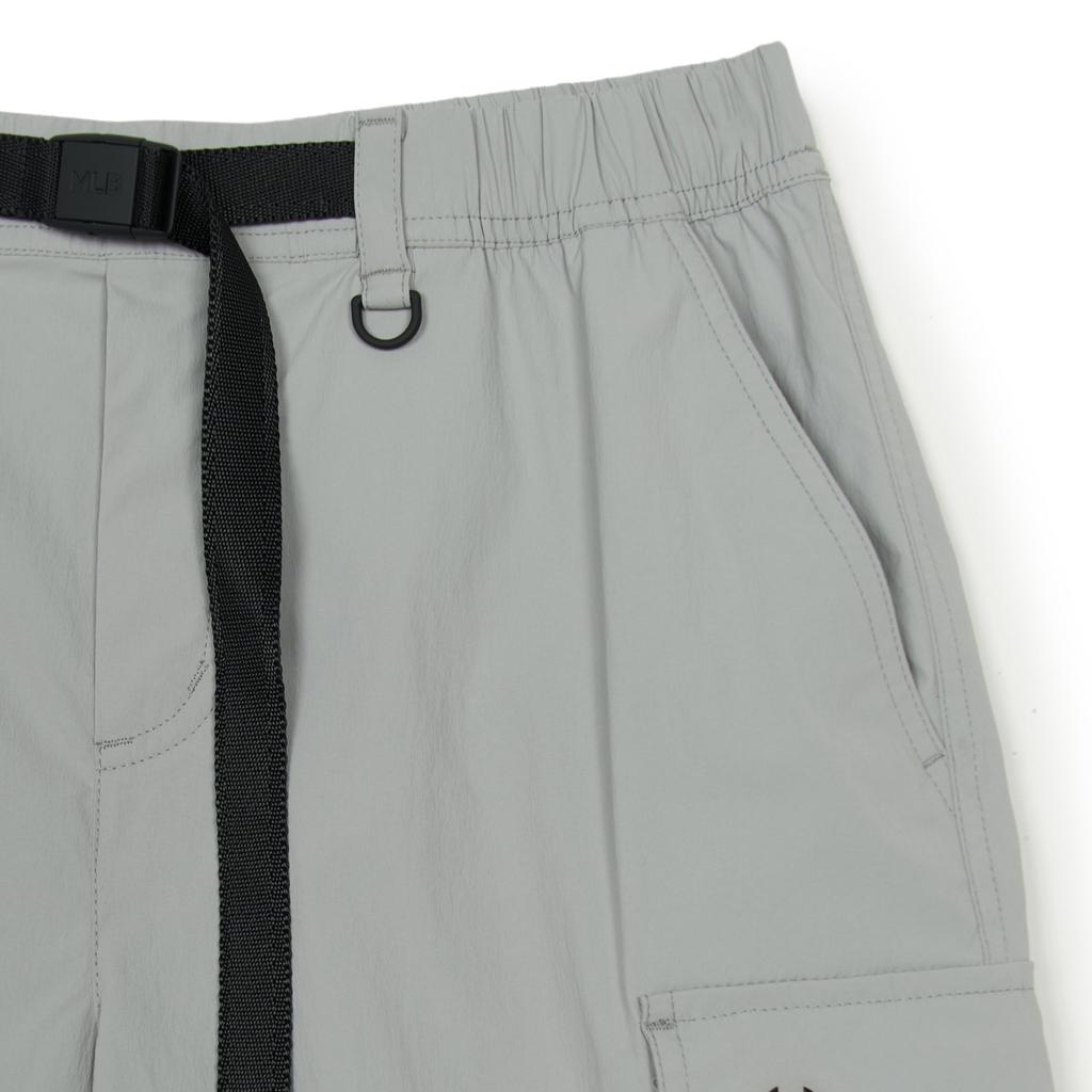 New MLB GofcoreBasic New York Yankees Cargo Shorts Unisex Light Gray 3ASMB1053-50GRL