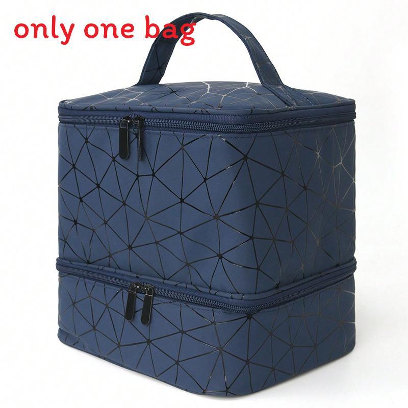 Large Capacity Makeup Bag With Logo Pvc Portable Travel Organizer For Women