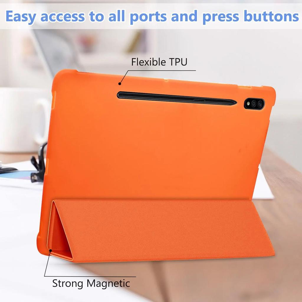 Case for Samsung Galaxy Tab S7 2020 T870 T875 2020 SM-T870 / SM-T875 11'' Tablet Adjustable Folding Stand Cover Funda