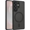 Skin‑Feel Frosted Magnetic Phone Case With Integrated Lens Protective Film For Samsung Galaxy S26 5G