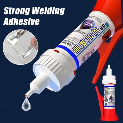 Sellador Universal Potente de Secado Rápido Adhesivo Fuerte para Soldadura Pegamento para Reparación de Neumáticos Pegamento Líquido de Reparación para Madera Metal Plástico
