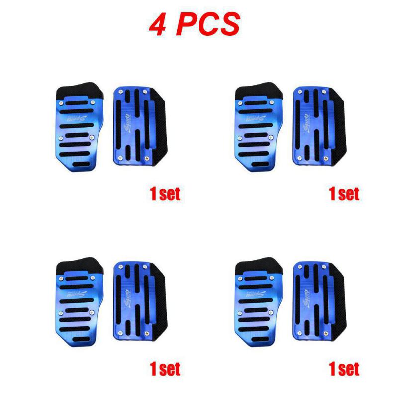 1~8PCS Aluminum Alloy Car Anti-skid Pedal Accessories for Suzuki SX4 SWIFT Alto Liane Grand Vitara Jimny SCross