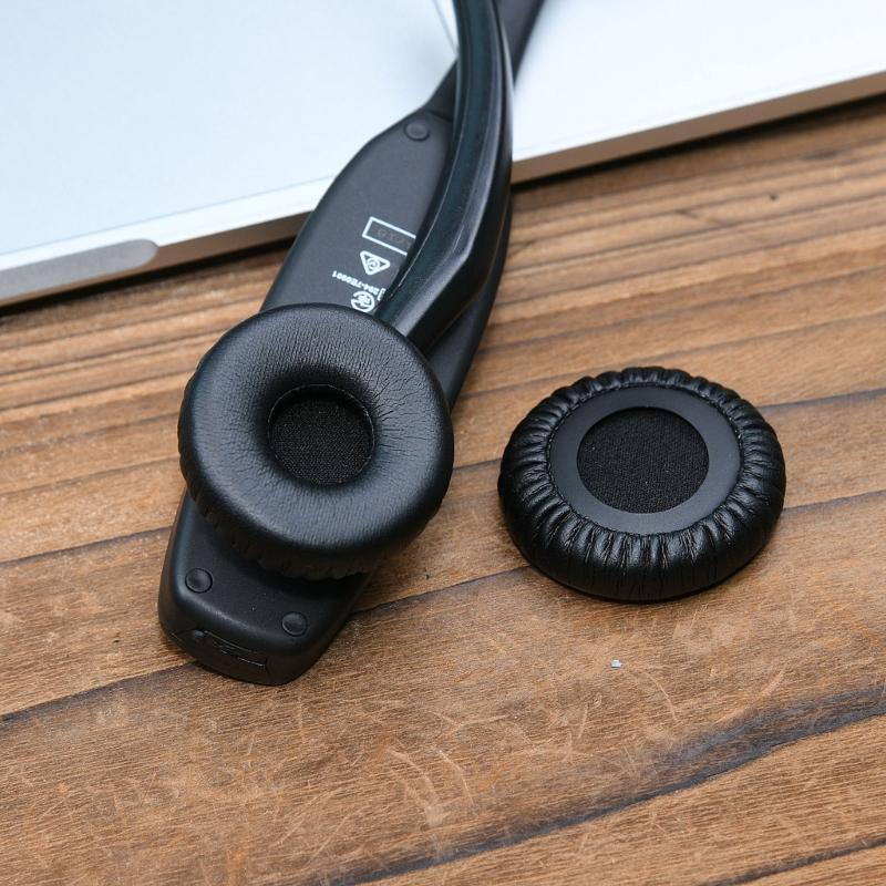 Soft Protein Replacement Ear Pad And Mic Cover Easy Installation Secures Fit For Parrott C400XT 204159 Headphones