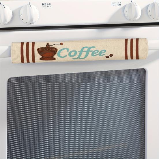 3Pcs Refrigerator Door Handle Covers Kitchen Appliance Decor Handles Anti-slip Protector Gloves
