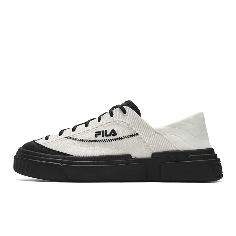 FILA MILANO Breathable Lightweight Low top Canvas Shoes Women s F12W622309FGA 37.5