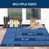 Kitinjoy Front Door Rubber Mats Indoor Outdoor Non-Slip Absorbent Rugs Easy Clean Low Profile Entryway Doormats Home Decor Mats
