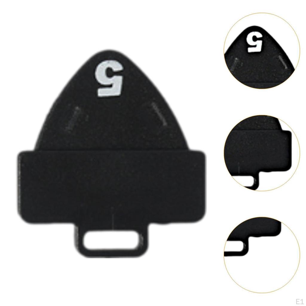 Replace Golf Club Head Cover Number Tag Wear Resistant Golfer Gift Number: 3, 4, 5, 7, 9, X for