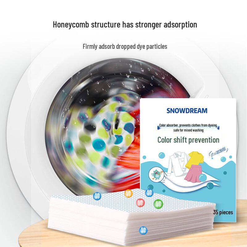 SnowDream Anti-Color Transfer Laundry Sheets