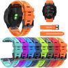 Silikonowy pasek do zegarka z mechanizmem szybkiego uwalniania Pasek na nadgarstek do Fenix 6X/Fenix 6XPro