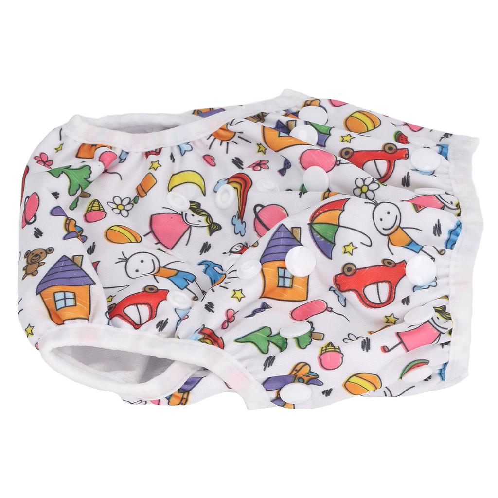 Baby Swim Pants Waterproof Button Adjustment Breathable Washable Reusable Toddlers Swim Diaper for