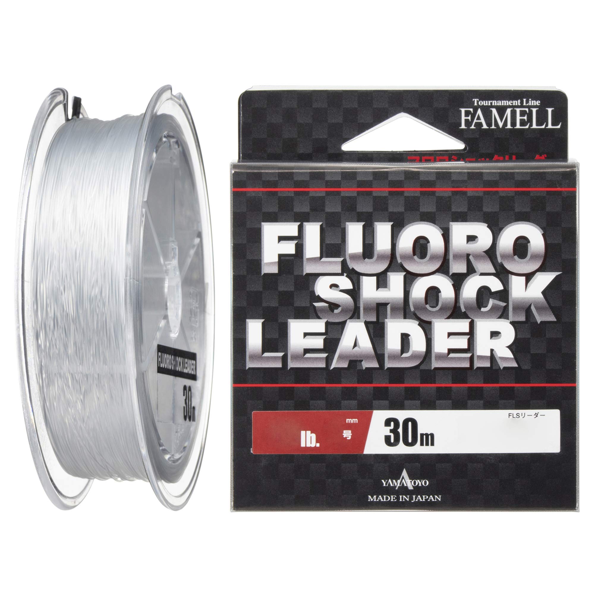 

YAMATOYO Лидер Fluoroshock Лидер Флюорокарбон 30м 14 50lb Прозрачный № чистый