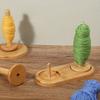 Vertical Rotating Wool Ball Holder Stable Wool Knitted Spool Yarn Storage Rack  Knitting Organizer