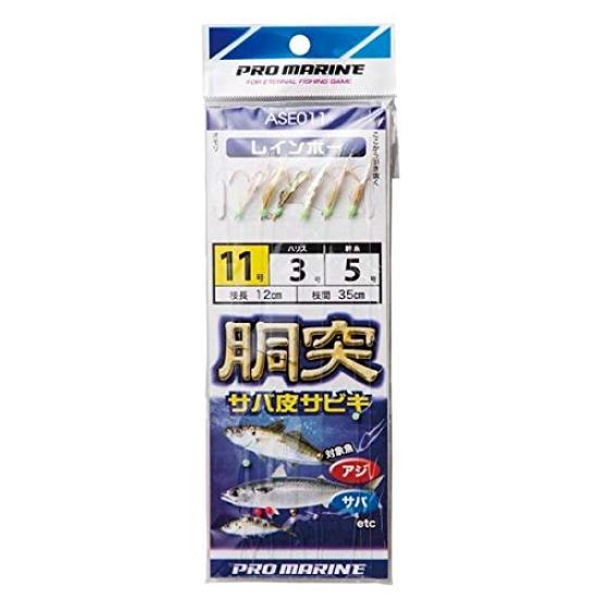 PRO MARINE Mackerel Skin Sabiki Hook, Size 11, ASE011-11