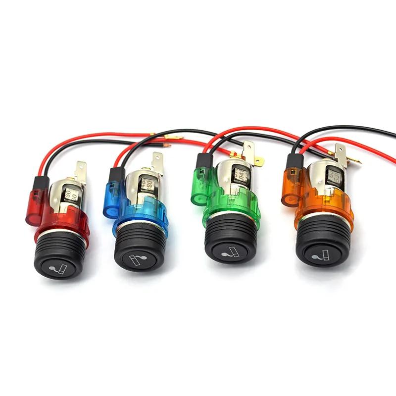 12V 120W Car Cigarette Lighter Socket Auto Boat Motorcycle Tractor Power Outlet Socket Receptacle Car Accessories