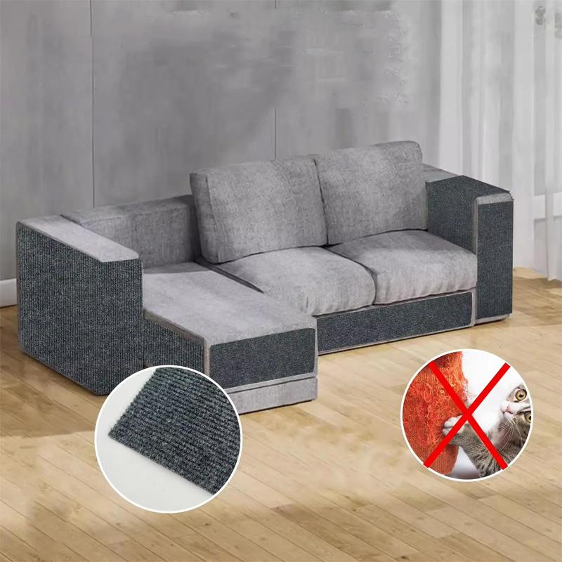 Anti Cat Scratch Sofa Schutz Abdeckung Cat Scratch Matten Selbstklebende Wand Sofa Aufkleber Für Katzen Krallen Schleifen Kätzchen Spielzeug