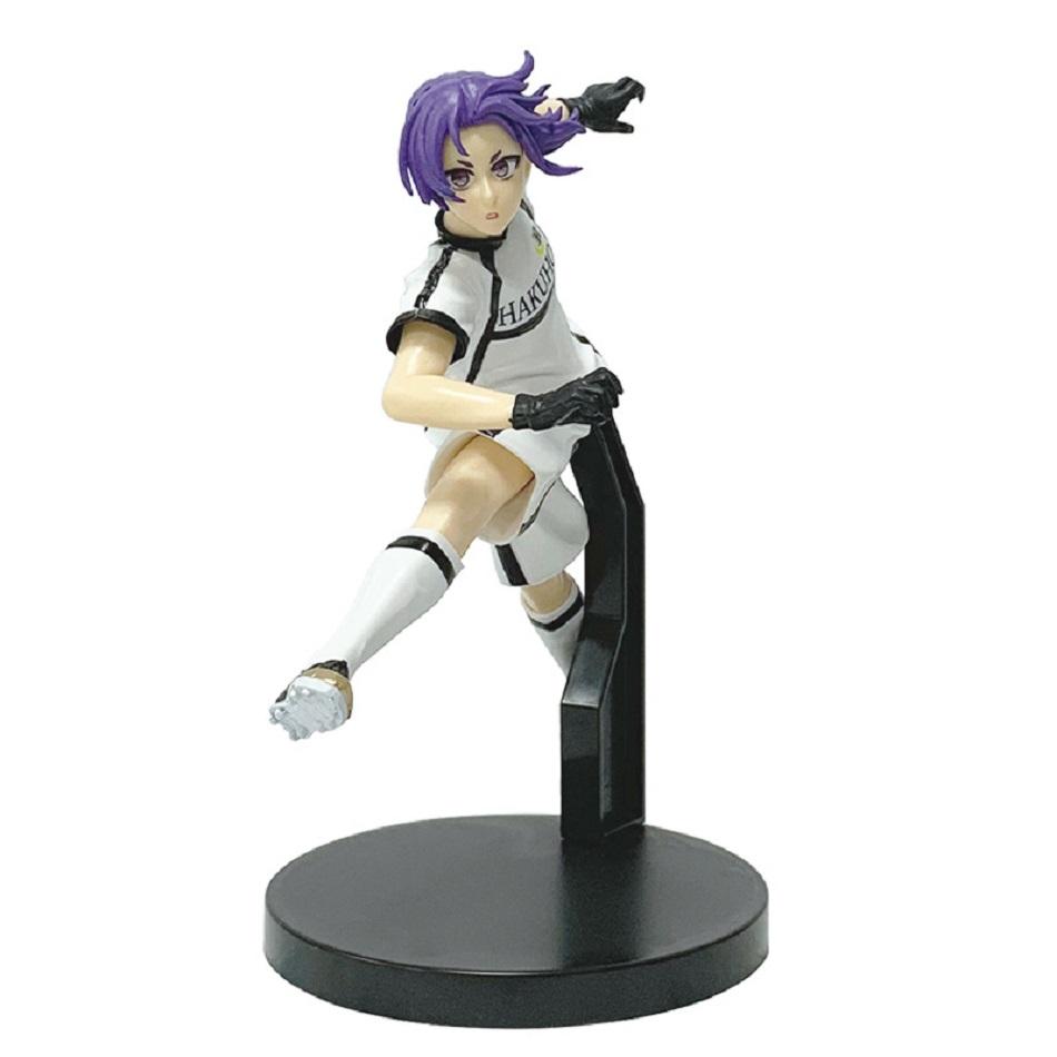 Anime BLUE LOCK Animation Version Blue Forbidden Zone Idol Figure Itoshi Nagi No.10 Pvc Model Ornament Collectible Toy Gift