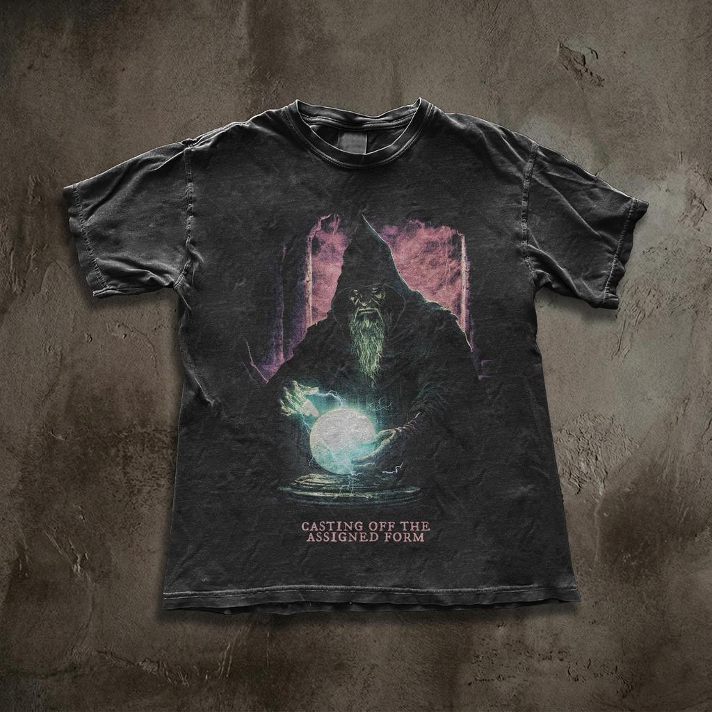 Trans Pride Enby Sorcerer Design T-Shirt, Queer Pride Shirt