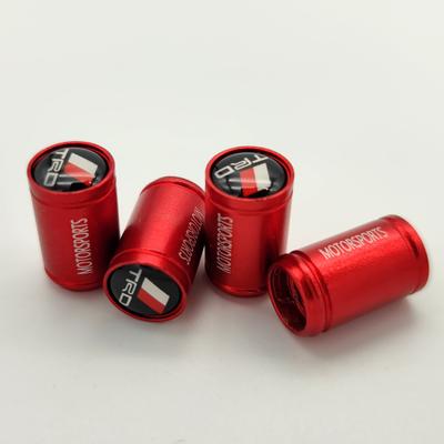 SPIRIT BEAST Air Valve Cap [Provide Dozens of Patterns for You To Choose] (T,/R-D, Red)