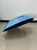 23-inch Breathable Double-Layer Beach Chair with 360° Adjustable Sun Umbrella
