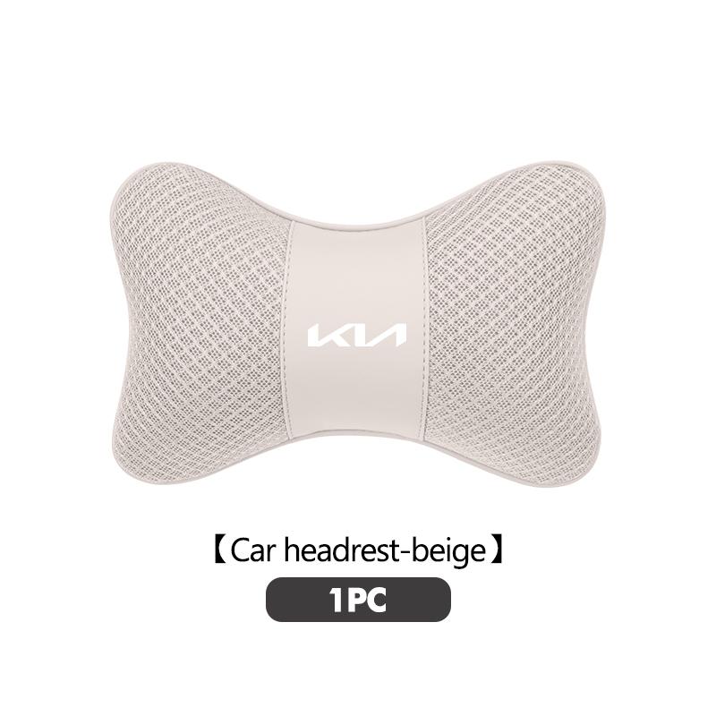 AANU1 Car Seat Neck Headrest Lumbar Pillow Support Memory Foam Cushion For KIA Rio K5 K2 Sportage Ceed Sorento Picanto Stinger Soul