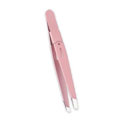 Barco Gel Eyebrow Beauty Tweezers, Pink, 1 Piece