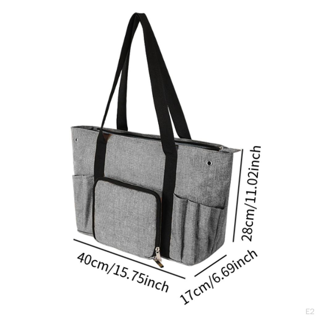 Häkeln Tasche Tote Garn Veranstalter Stricken Nadel liefert Leere 600D Oxford