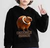 Burbaloni Luliloli Italienisches Brainrot Meme Hoodies Sweatshirt Jungen Mädchen Lustiger Cartoon Hoodie Herbstmode Pullover Kinderkleidung