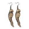 Drop & Dangle Earring Bird Phoenix Vintage Jewelry SuppliesEarring Size 18x19mm QE005