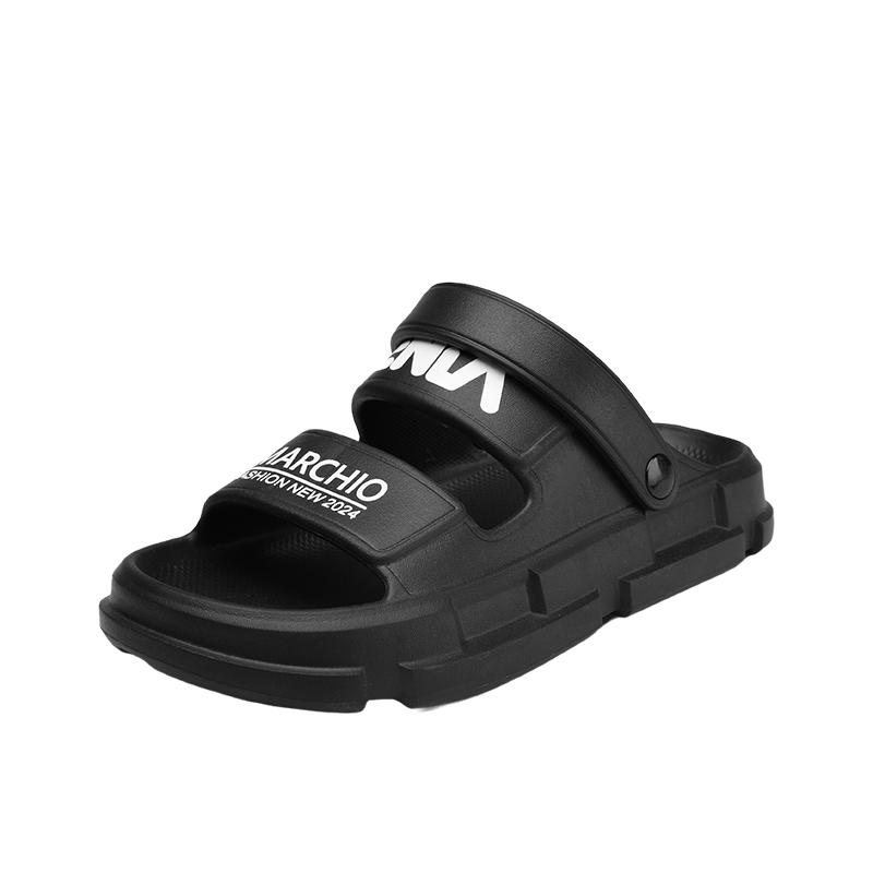 Men's and Women's New Summer Sandals Non-slip Lightweight Removable Beach Casual Fashion Slippers Couple Walking Shoes Sandals