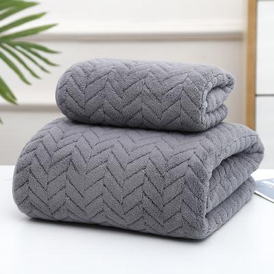 Thick Warp Knitted Coral Velvet Leaf Towel, Bath Towel, Soft And Absorbent Warm Velvet Towel, High Water Absorption Bath Towel
