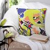 Cartoon Popular Splatoon  Game Square Pillowcase Pillow Cover Cushion Zip Decorative Comfort Throw Pillow for Home Car