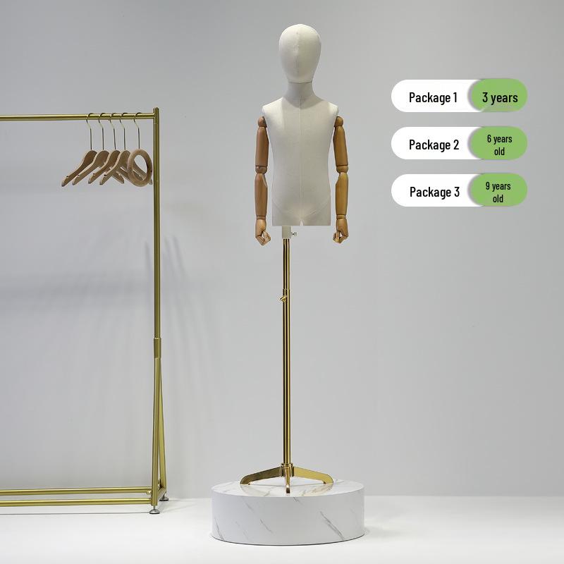 Mannechin Copii cu Picioare Despărțite: Stativ de Expunere Corp Întreg/Jumătate pentru Haine de Copii, Bărbați și Femei