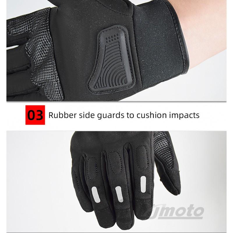 Full Finger Motorcycle Gloves Off-Road Cycling Touchscreen Compatible Windproof Riding Men Women