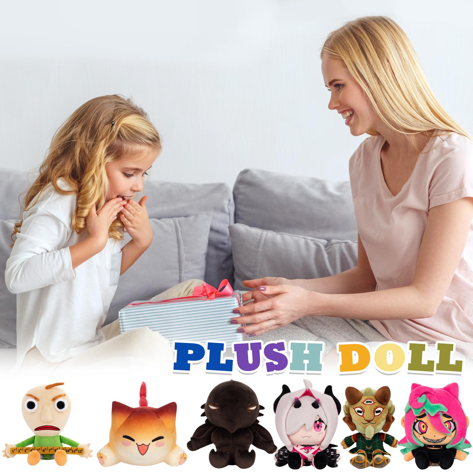 

Плюшевая кукла, Игрушка в подарок, Мультфильм, Детская тряпичная кукла, Детская подарочная подушка One Size