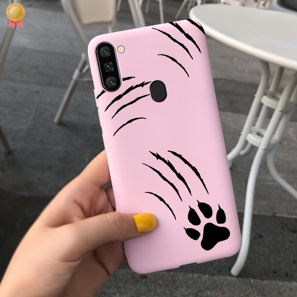 For Samsung Galaxy A11 Case Boy Girl Funny Cartoon Cat Women Silicone Back Case For Samsung Galaxy A 11 SM-A115F 6.4 Funda Cover