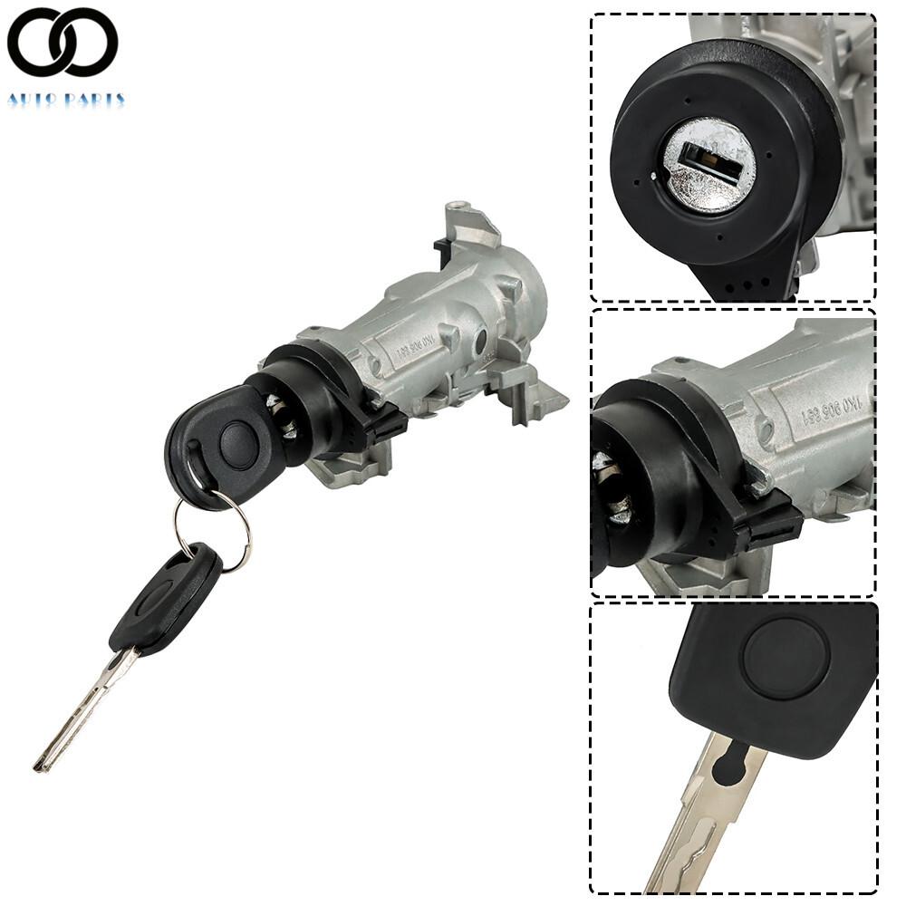 Ignition Lock Cylinder Switch W/Chips Steering Lock Bolts For 2006-2018 VW Jetta