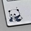 Cartoon Computer Metal Sticker Panda Planner Scrapbooking Fashion Diary Stickers  Laptop Computer