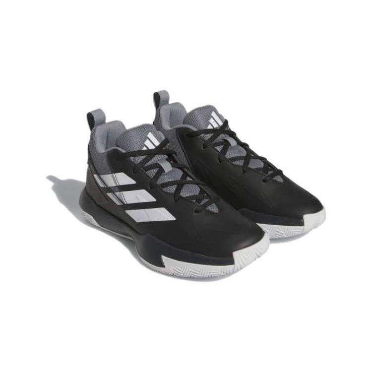 Adidas Cross Em Up Select J Black White Grey Kids Sneakers Core-Black Cloud-White Grey-Three IE9255