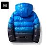 Zimní péřová bunda s kapucí pro chlapce s grafenovým ohřevem – Silný, teplý bavlněný kabát pro starší děti
