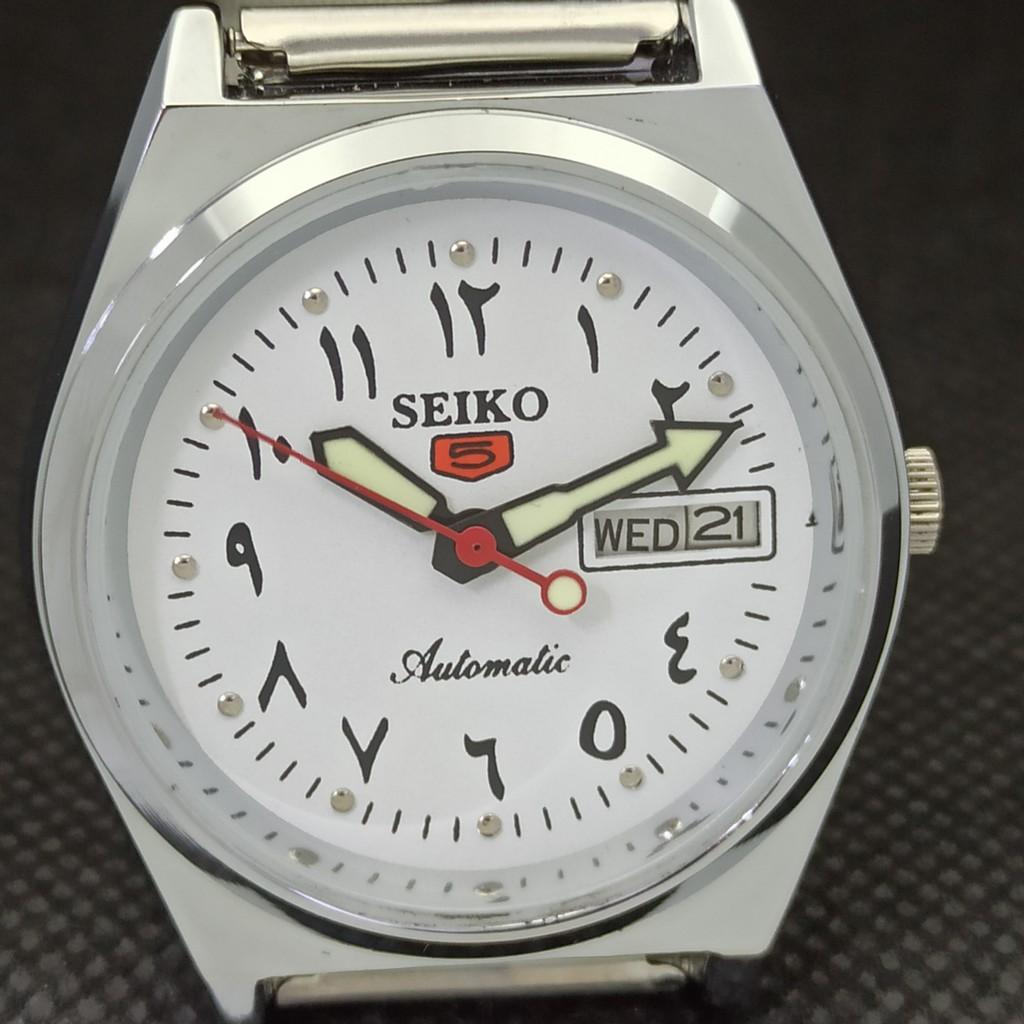 REPASOVANÉ VINTAGE SEIKO 5 AUTO 6309A JAPONSKÉ PÁNSKÉ ARABSKÉ HODINKY 533c-a279878-9
