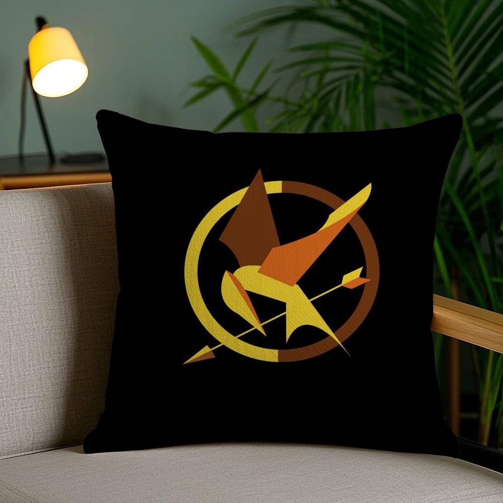 Pillow Case The H-Hunger Games Sofa Short Plush Double-sided HD Printing Room Home Office Gift Cushion Cover