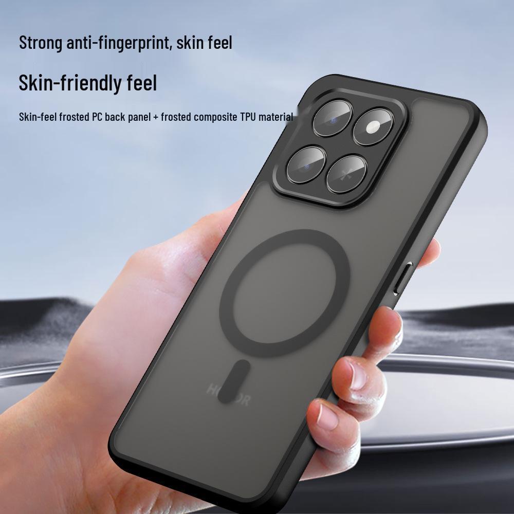 Honor X9D Smart Magnetische Mattierte Transparente Sturzsichere Hülle
